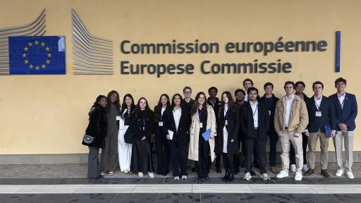 5&ordf; visita de estudios de Gilman Scholars a Bruselas, en el marco del II Proyecto de Divulgaci&oacute;n Educativa del Instrumento de Pol&iacute;tica Exterior (FPI) de la UE