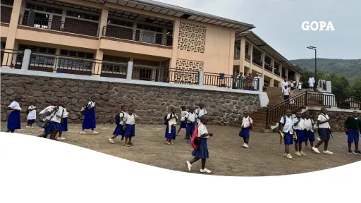 School constructed in Ituri and South Kivu Regions of DRC
