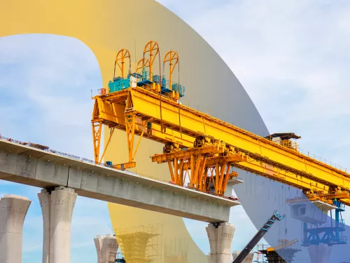 Bridge surrounded by a GOPA shape